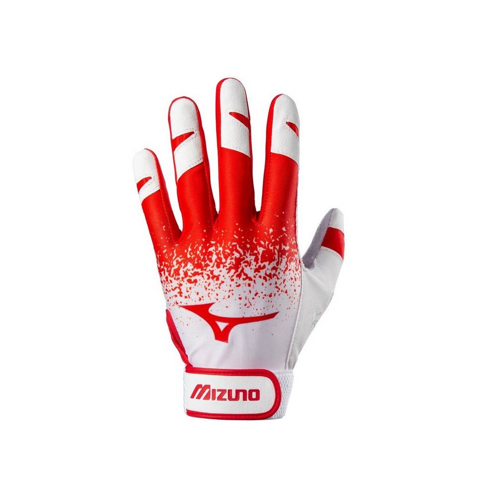 Damske Rukavice Mizuno Finch Softball Batting Červené Vypredaj FXPG27849